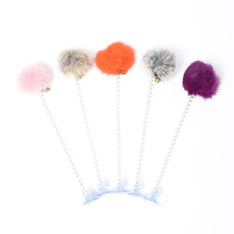 Cat Spring Wand Toys-Paw Print Pad