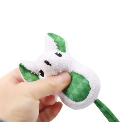 Mouse-Shaped Christmas Toys For Cats-Paw Print Pad