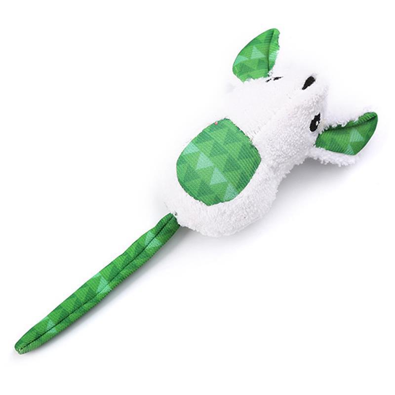 Mouse-Shaped Christmas Toys For Cats-Paw Print Pad