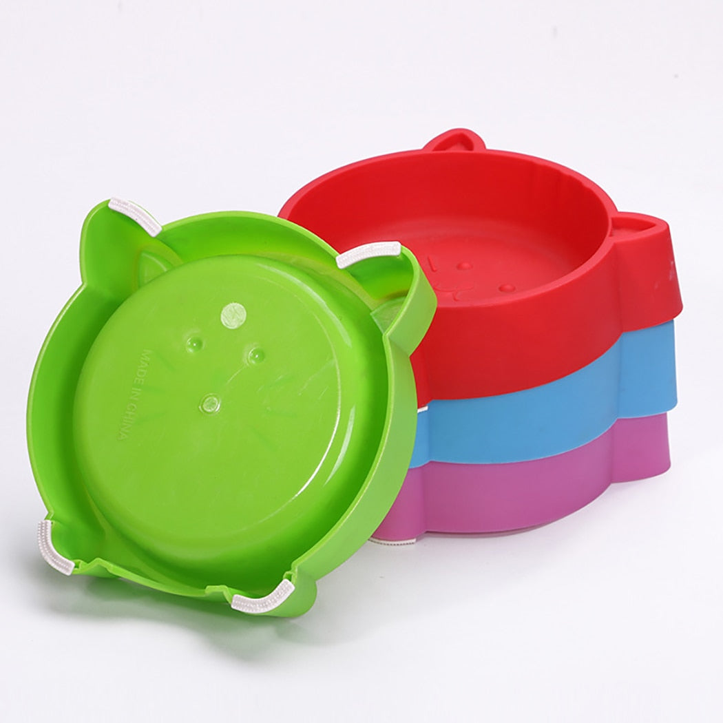 Anti-Skid Bowls for Cat-Paw Print Pad