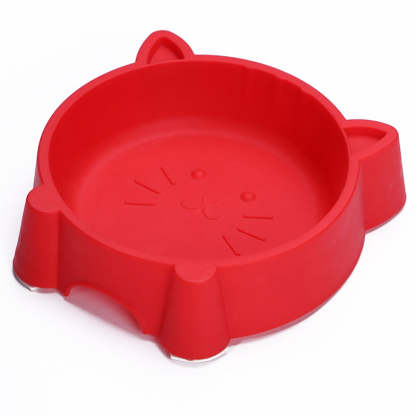 Anti-Skid Bowls for Cat-Paw Print Pad