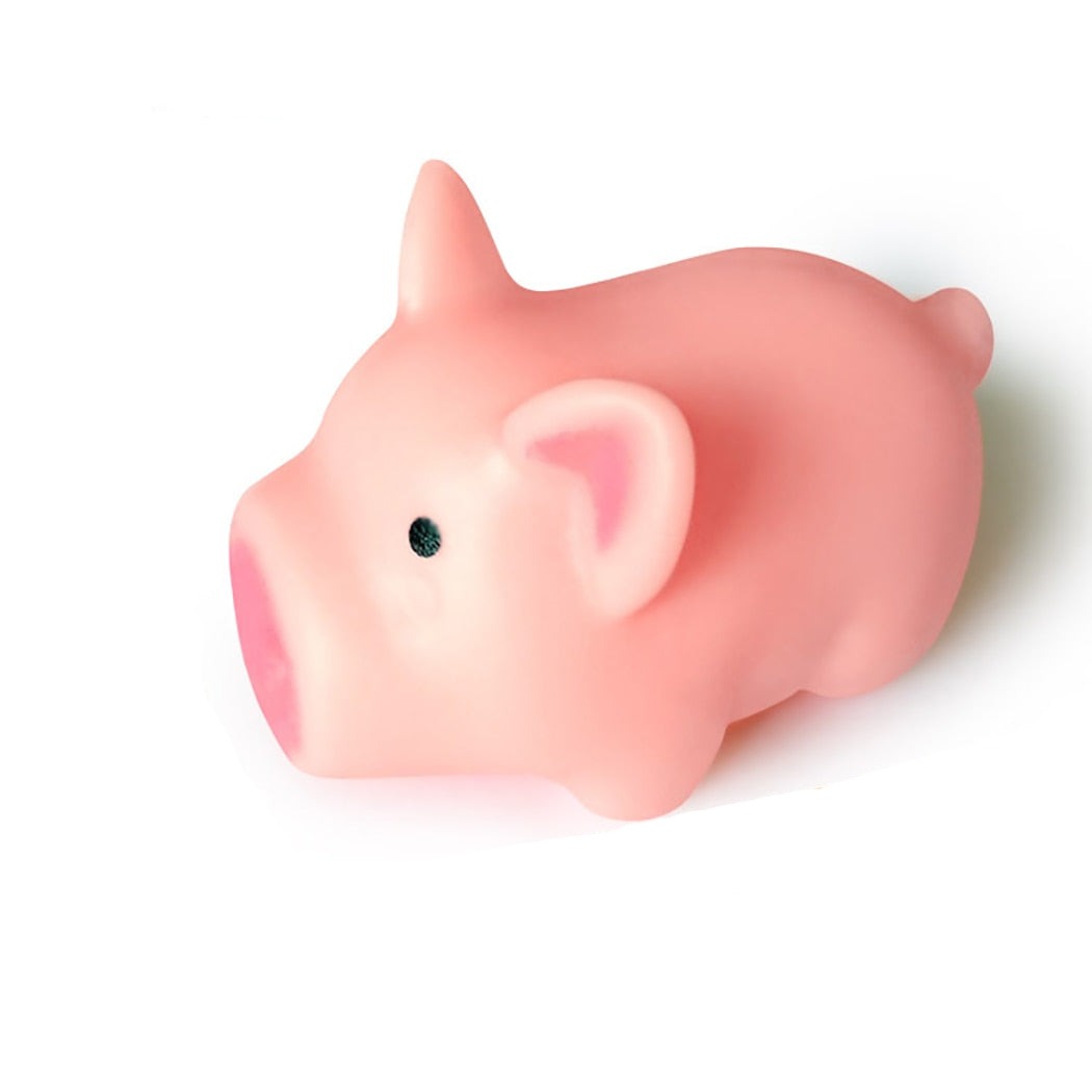 20Pcs Squeaking Pig doll Set for Dogs-Paw Print Pad