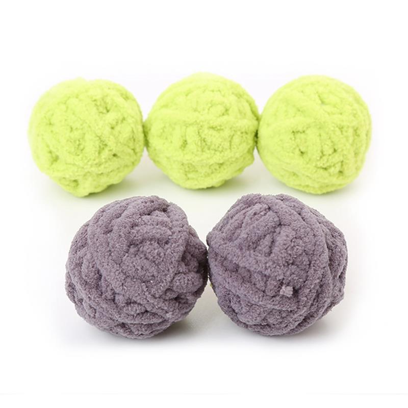 Yarn Ball Cat Toys-Paw Print Pad