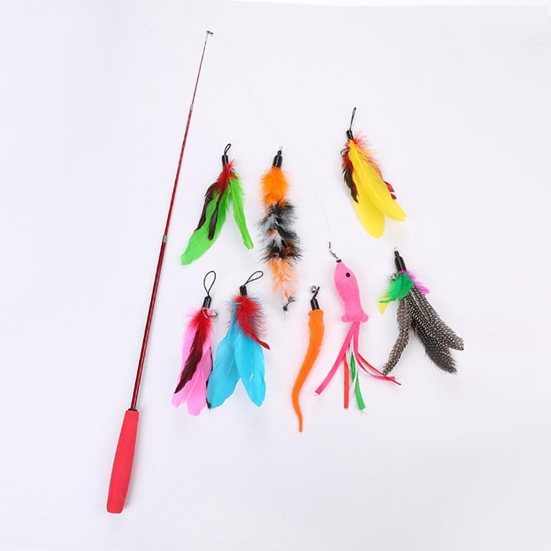 8 Piece Extendable Wand Set for Cat-Paw Print Pad