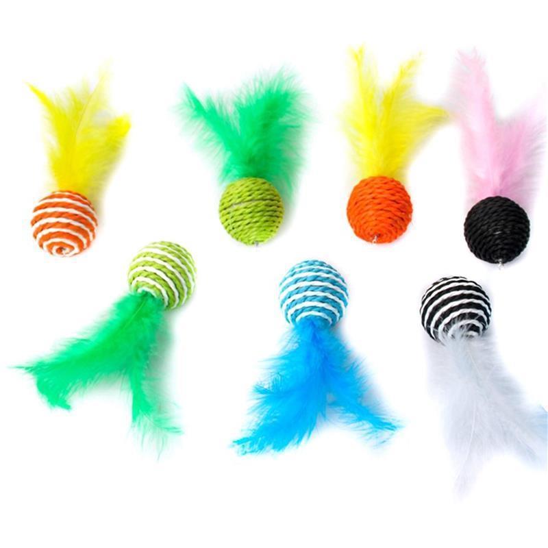 Teaser Refill Toys for Cats-Paw Print Pad