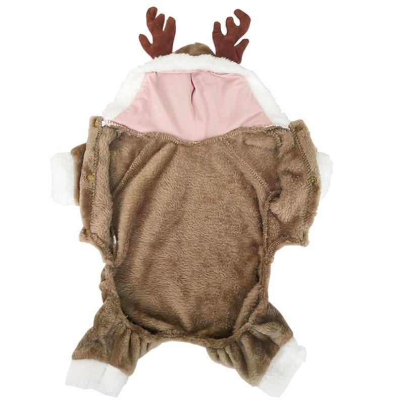 Reindeer Dog Costume-Paw Print Pad