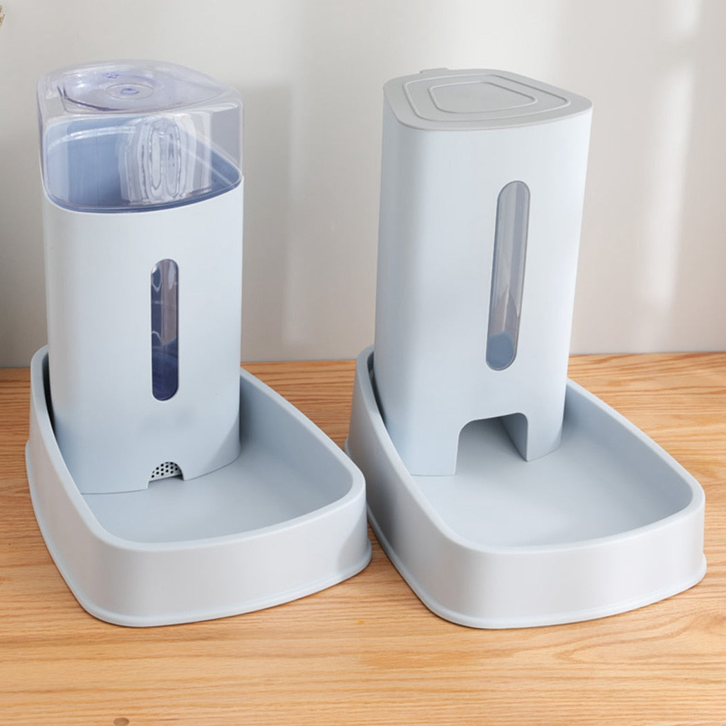 Food Dispenser For Cats-Paw Print Pad