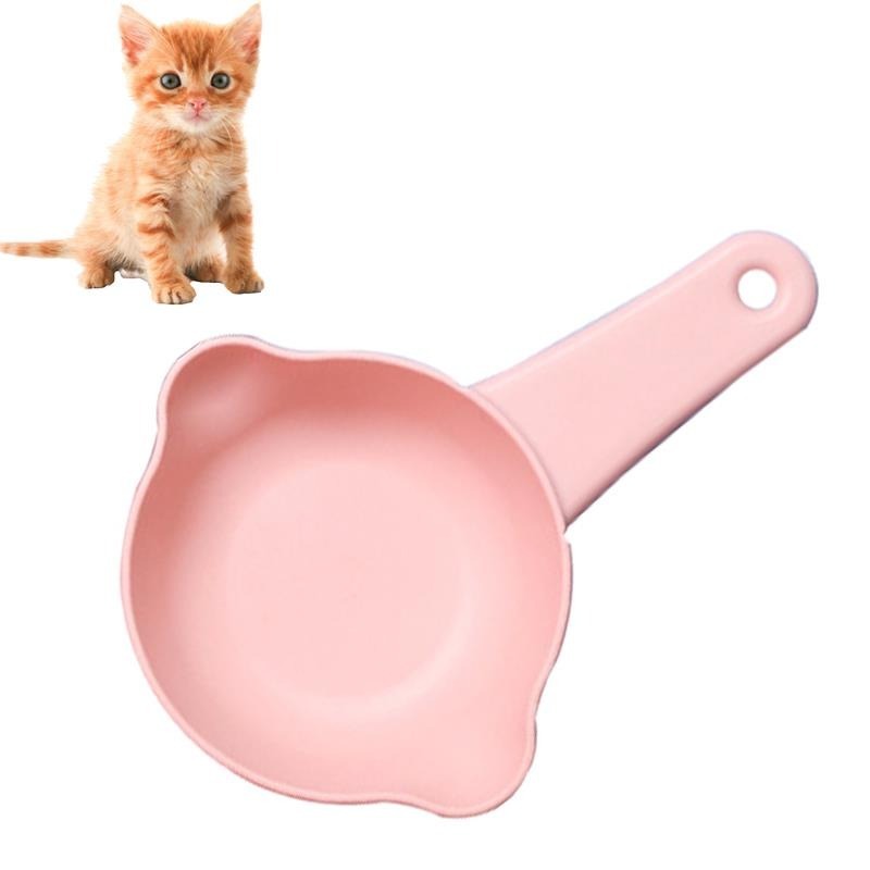 Food Scooper For Cats-Paw Print Pad