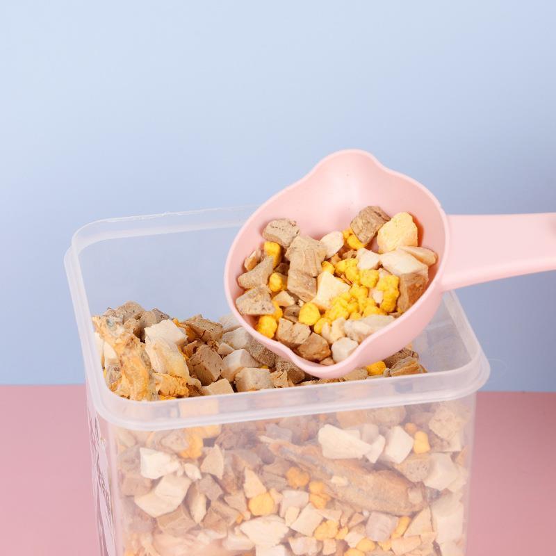 Food Scooper For Cats-Paw Print Pad