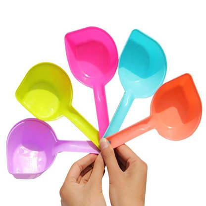 3 Piece Food Scooper Set For Cats-Paw Print Pad