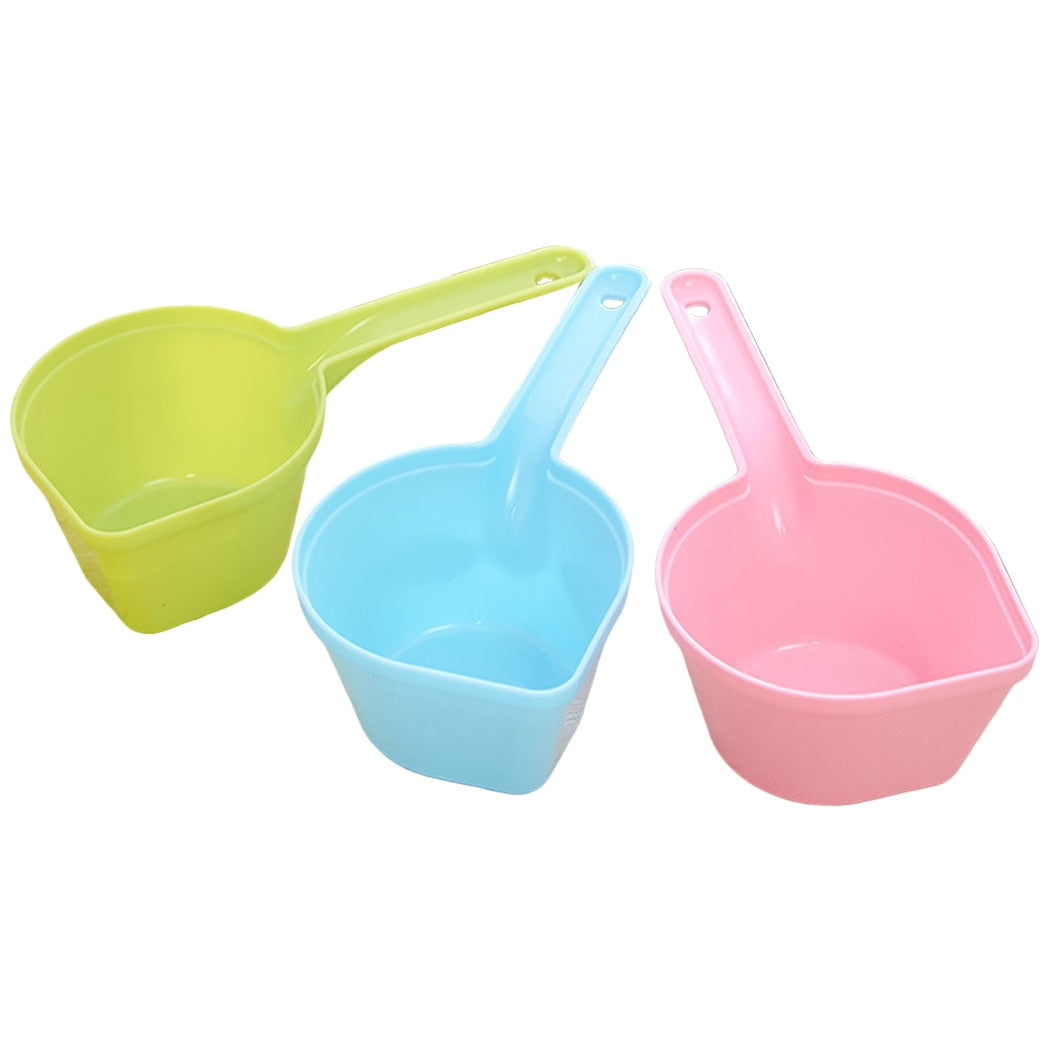 3 Piece Food Scooper Set For Cats-Paw Print Pad