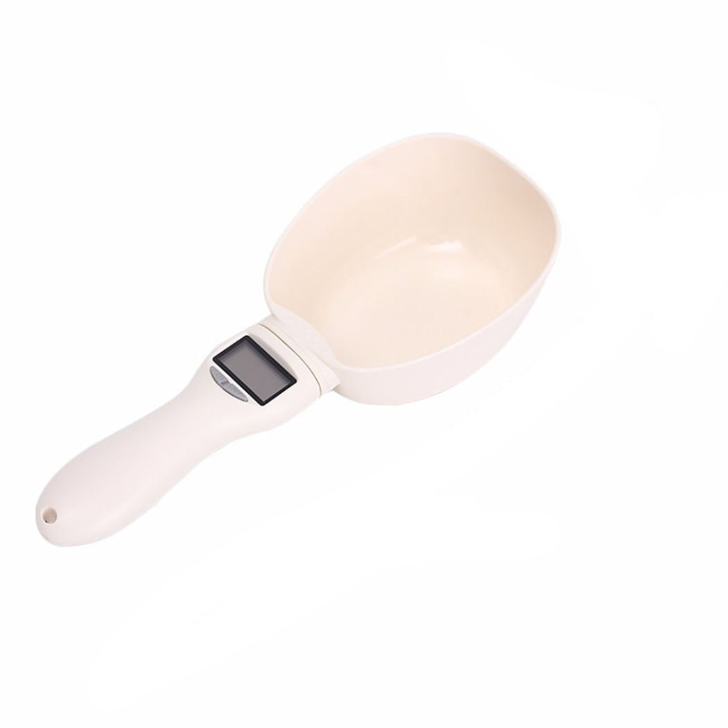 LCD Display Measuring Food Scooper-Paw Print Pad