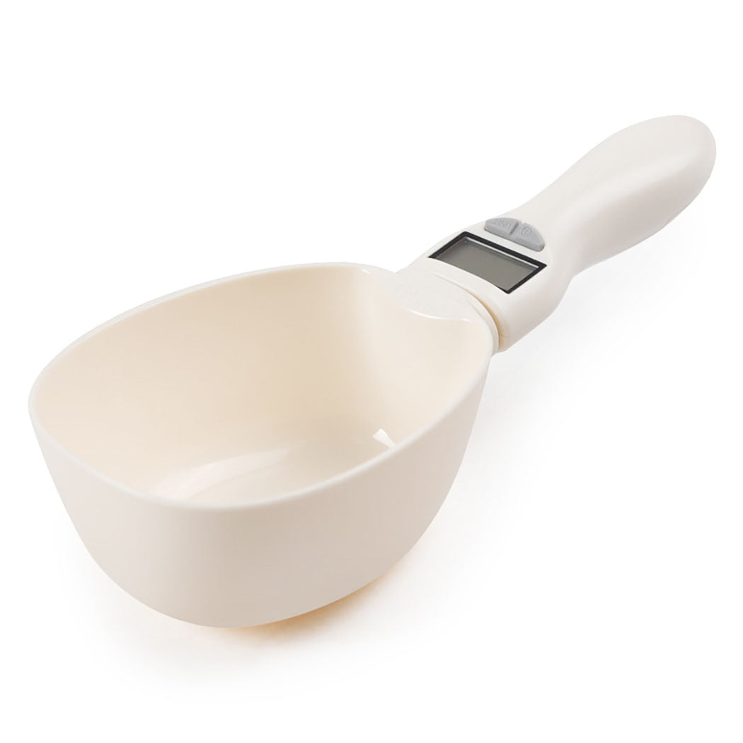 LCD Display Measuring Food Scooper-Paw Print Pad