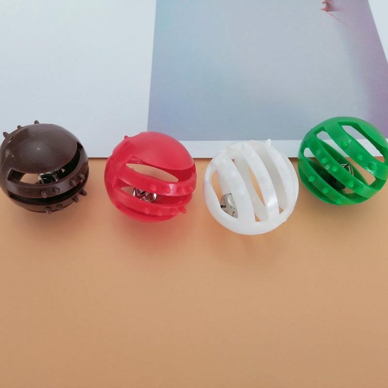 2 Piece Toy Ball Set For Cats-Paw Print Pad