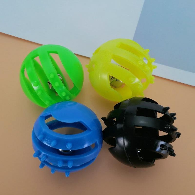 2 Piece Toy Ball Set For Cats-Paw Print Pad