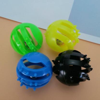 2 Piece Toy Ball Set For Cats-Paw Print Pad