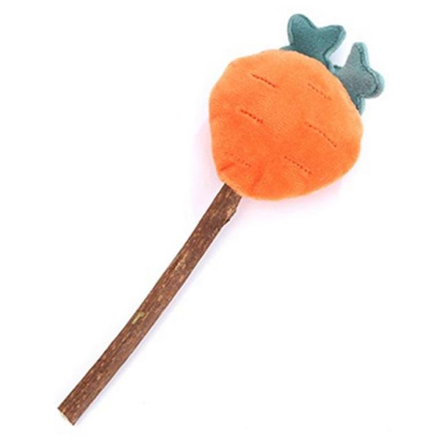 Plush Toy Stick For Pets-Paw Print Pad