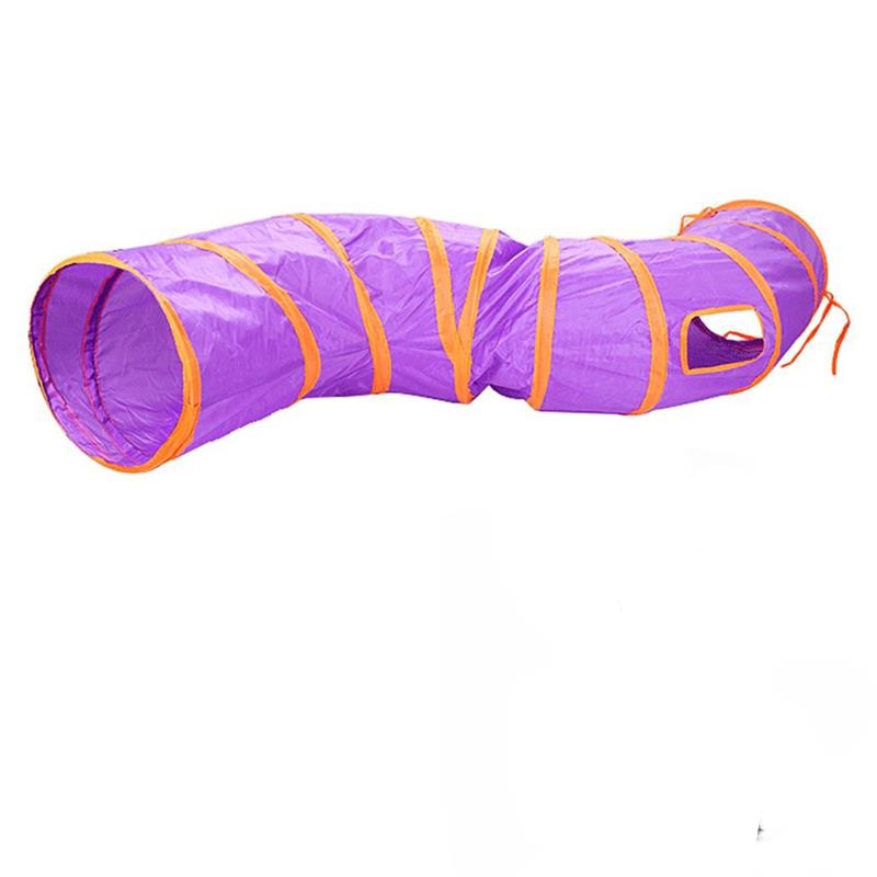 Cat Tunnel-Paw Print Pad