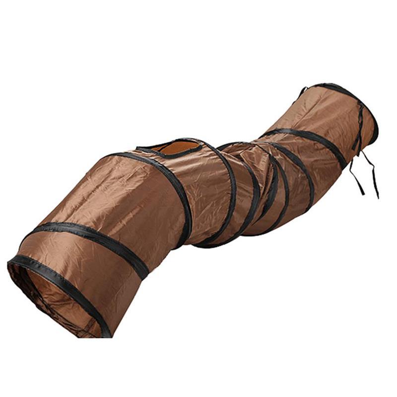 Cat Tunnel-Paw Print Pad