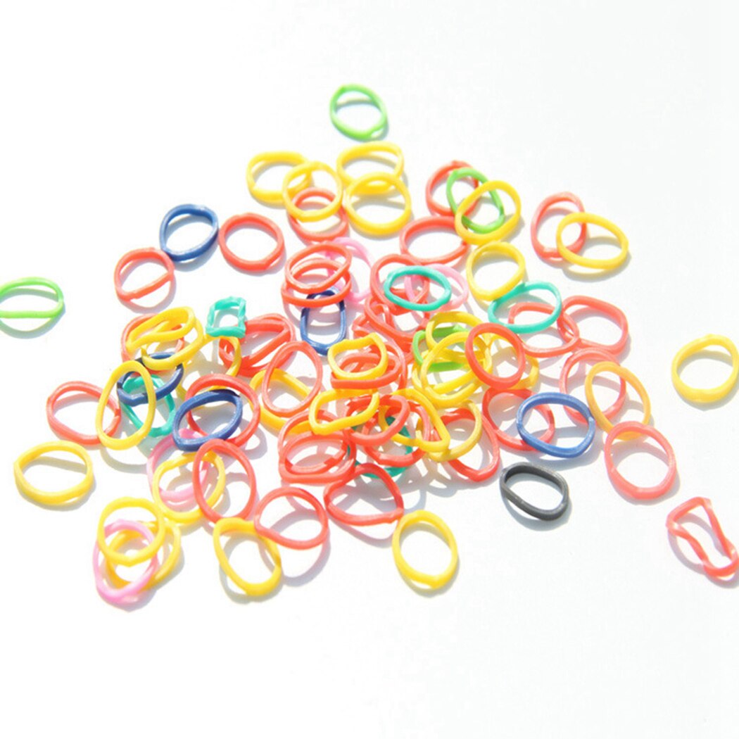 5 Piece Rubber Band Set For Dogs-Paw Print Pad