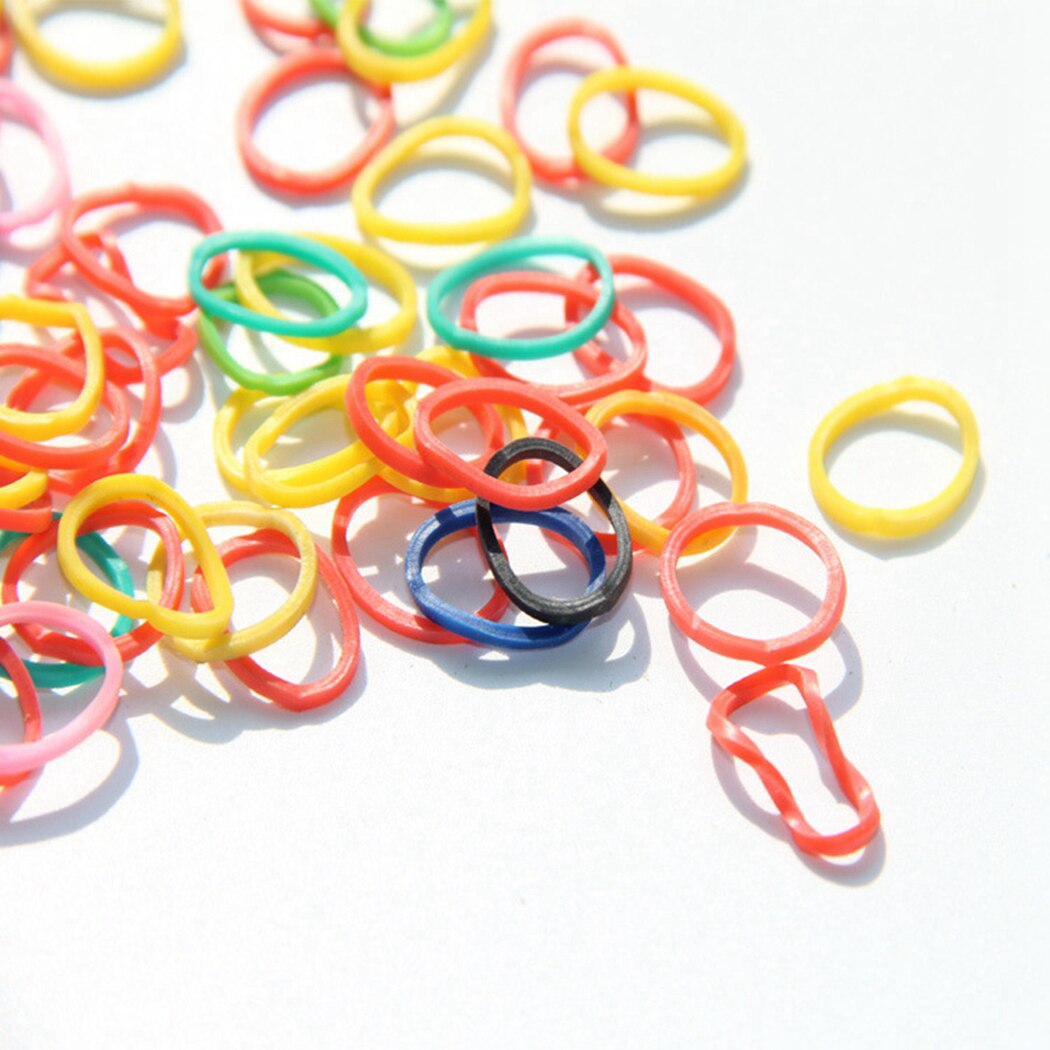 5 Piece Rubber Band Set For Dogs-Paw Print Pad