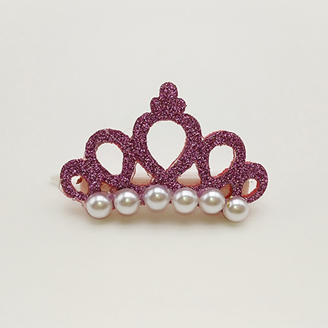 5 Piece Pearl Crown Set For Dogs-Paw Print Pad