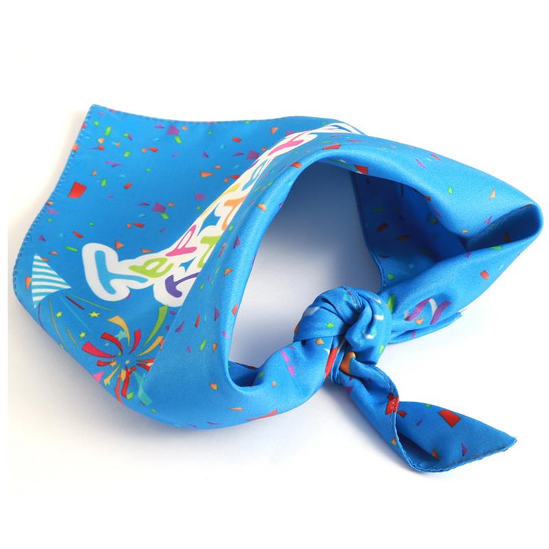 Happy Birthday Bandana For Dogs-Paw Print Pad