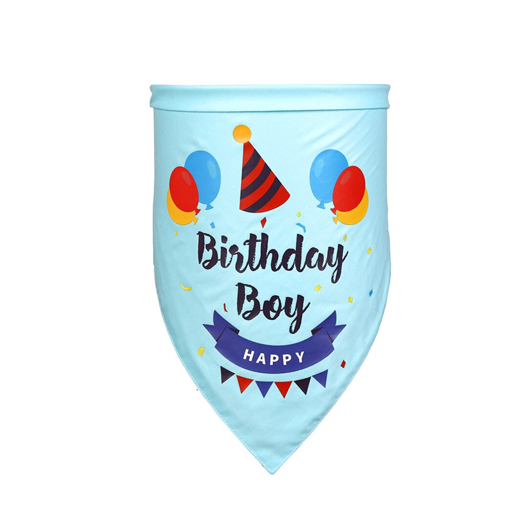 Happy Birthday Bandana For Dogs-Paw Print Pad