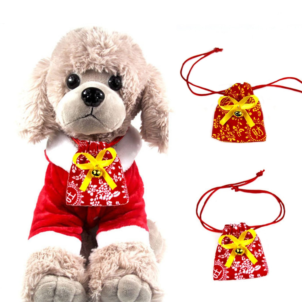 New Year Collar-Paw Print Pad