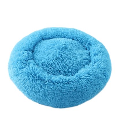 Plush Beds For Cats-Paw Print Pad