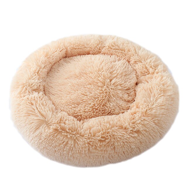 Plush Beds For Cats-Paw Print Pad