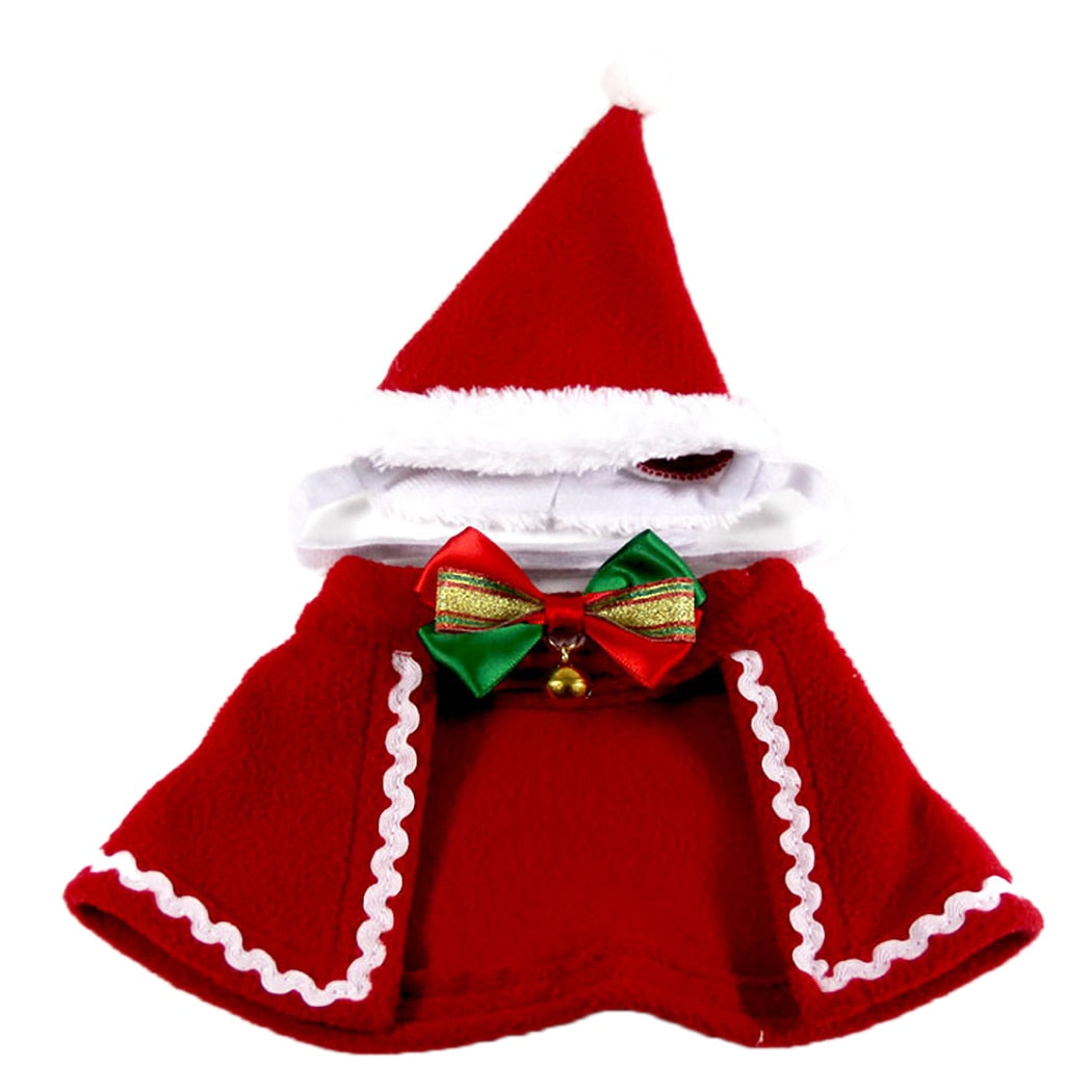 Christmas Cape For Dogs-Paw Print Pad