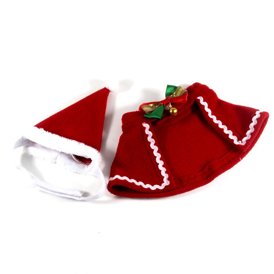 Christmas Cape For Dogs-Paw Print Pad