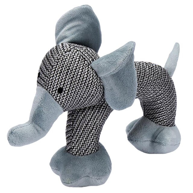 Animal-Shaped Squeaky Toys For Dogs-Paw Print Pad