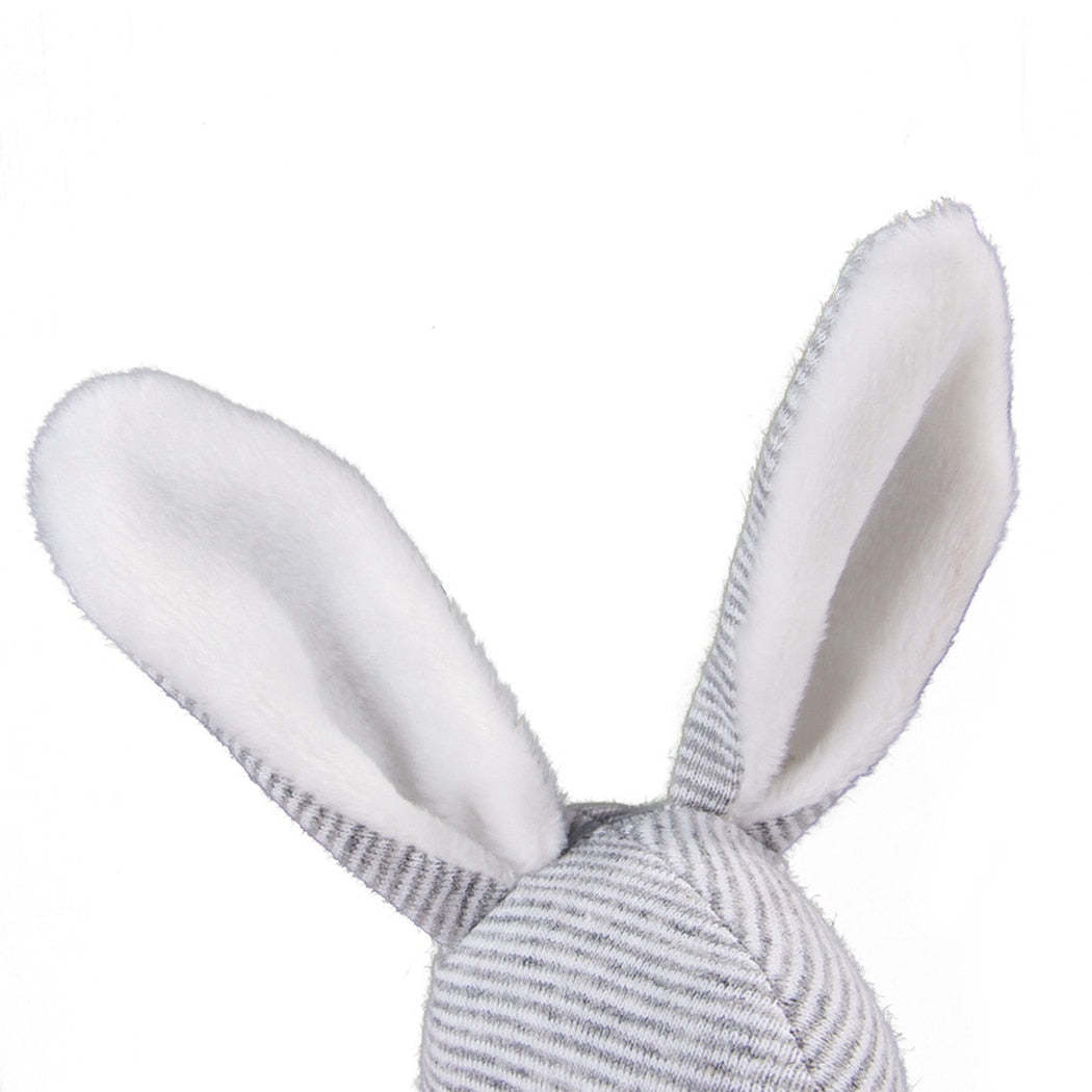 Squeaky Rabbit Chew Toy For Dogs-Paw Print Pad