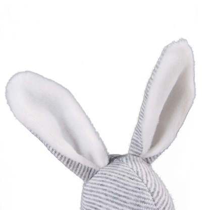 Squeaky Rabbit Chew Toy For Dogs-Paw Print Pad