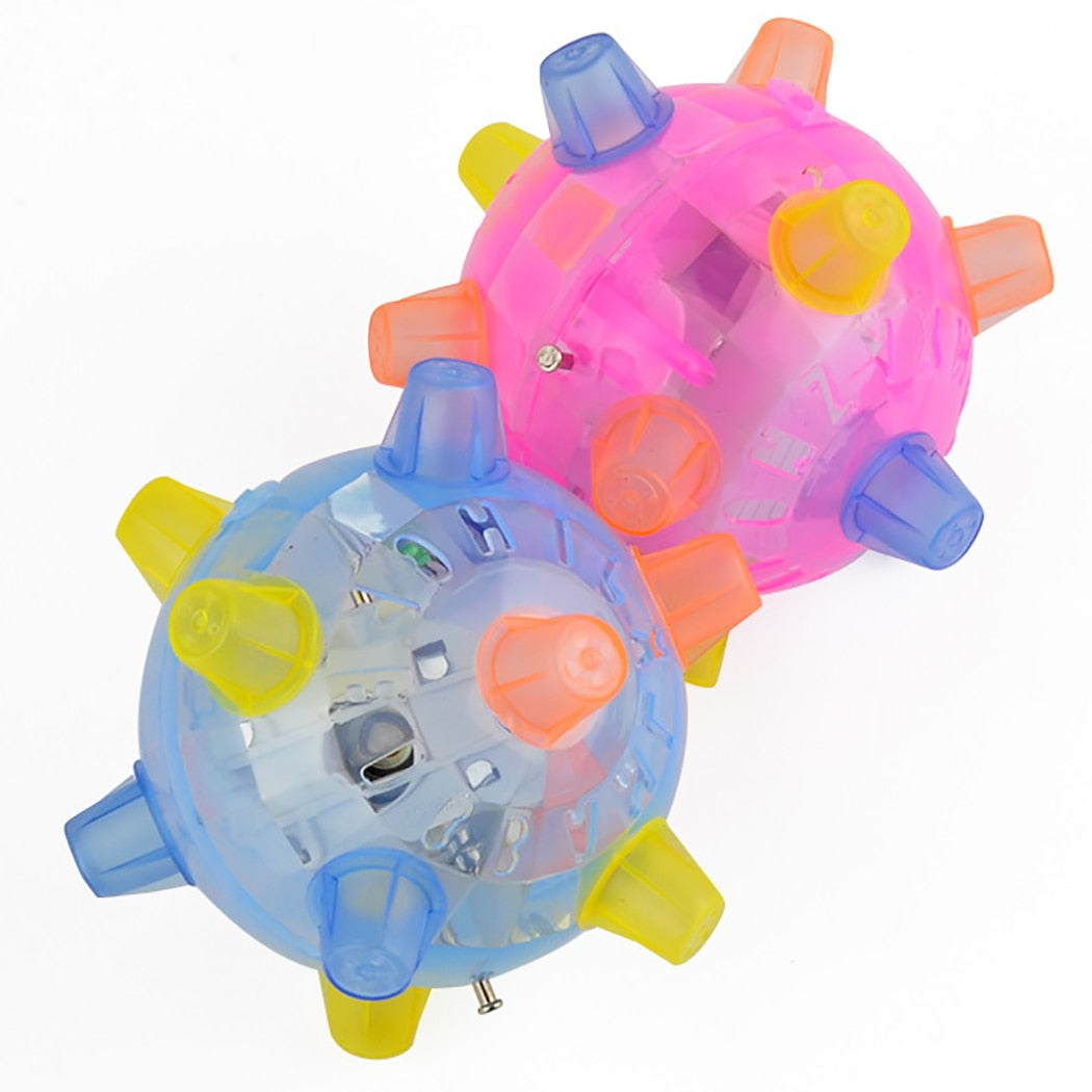 2 Pcs Flashing Toy Set For Dogs-Paw Print Pad