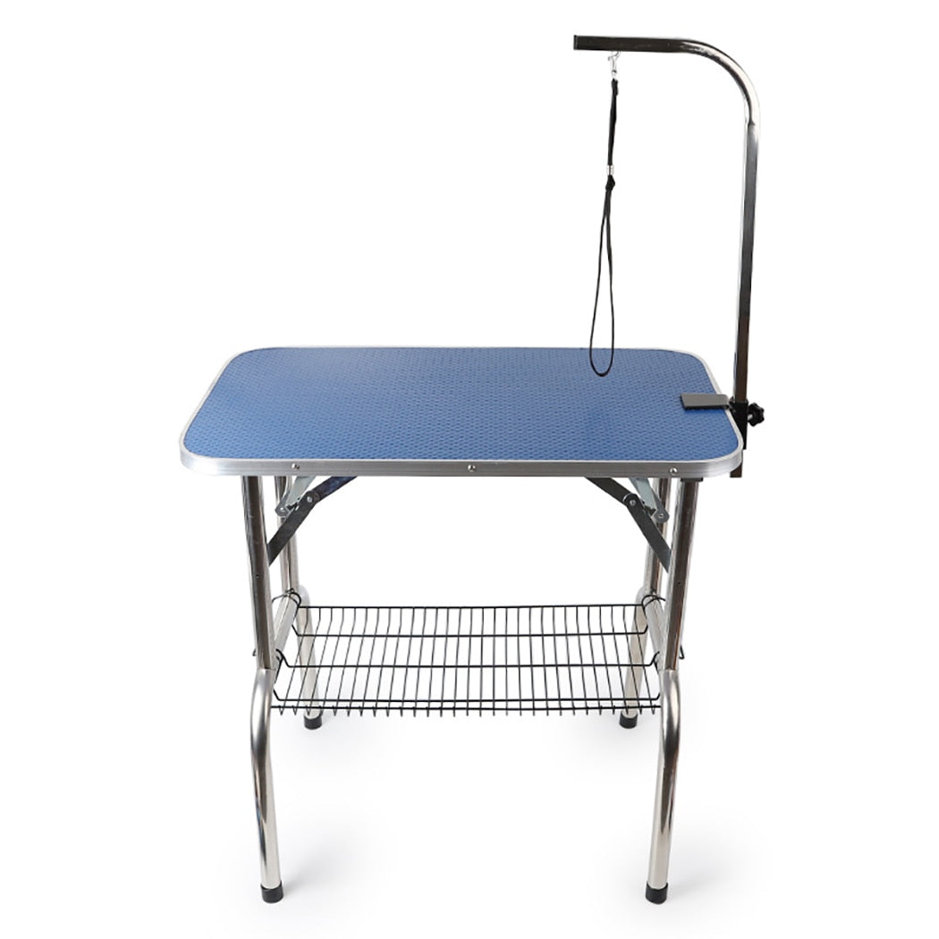 2 Piece 48cm Grooming Rope Set For Dogs-Paw Print Pad