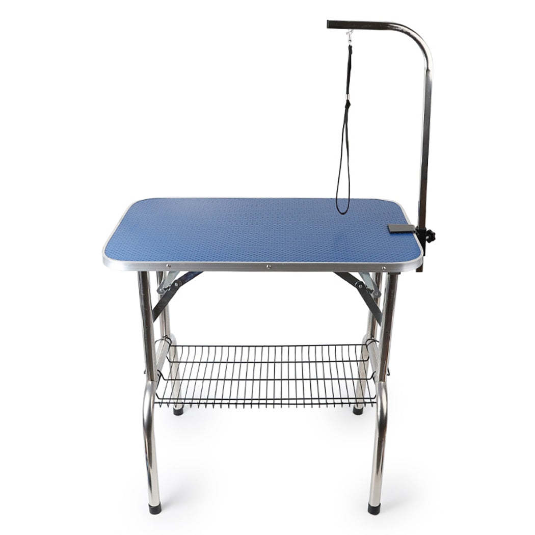 2 Piece 48cm Grooming Rope Set For Dogs-Paw Print Pad