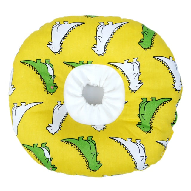 Soft Sponge Cat Recovery Collar-Paw Print Pad