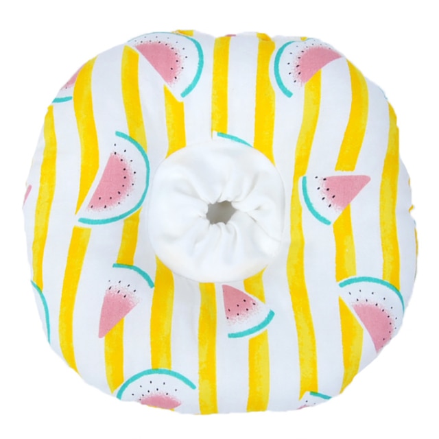 Soft Sponge Cat Recovery Collar-Paw Print Pad