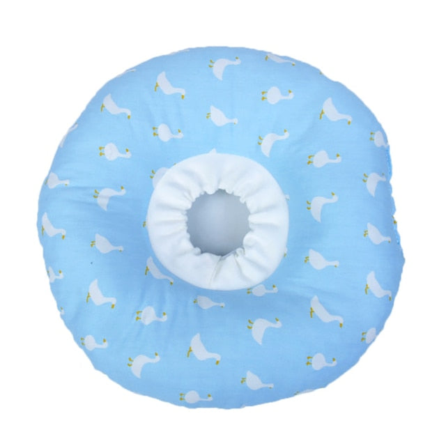 Soft Sponge Cat Recovery Collar-Paw Print Pad