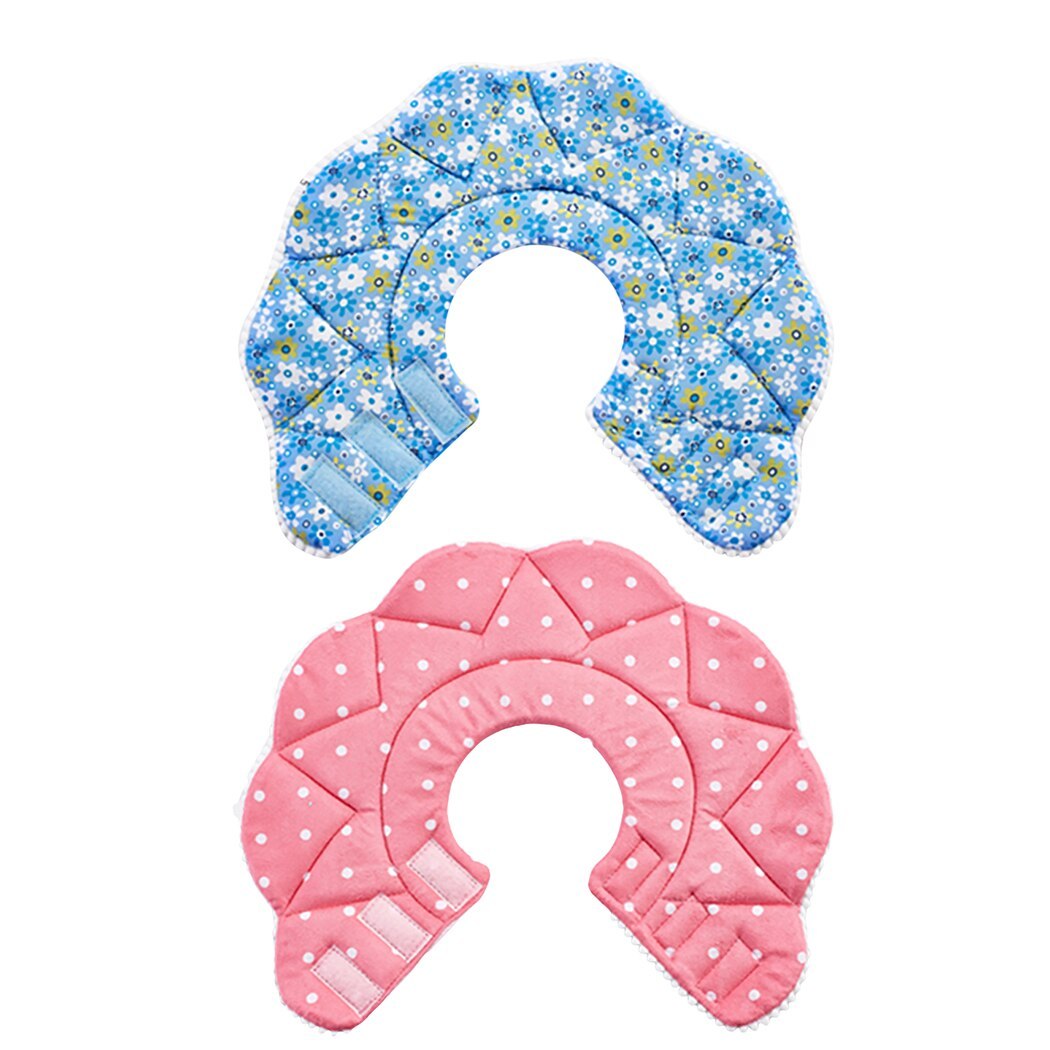 Cute Flower Shape Recovery Collars For Dogs-Paw Print Pad