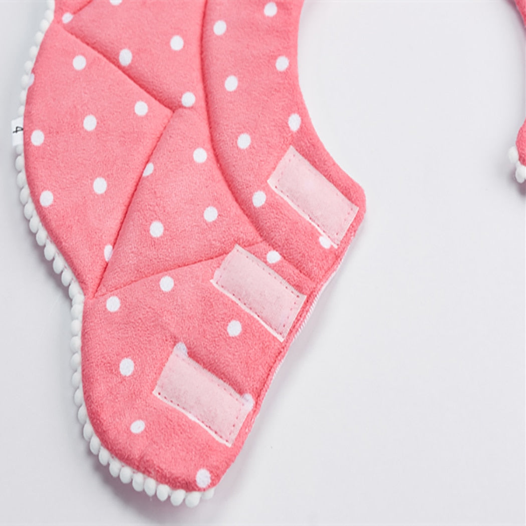 Cute Flower Shape Recovery Collars For Dogs-Paw Print Pad