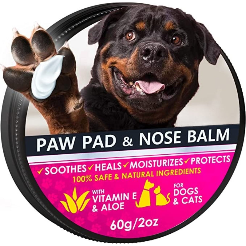 Natural Dog Paw Balm, Dog Paw Protection For Hot Pavement-Paw Print Pad