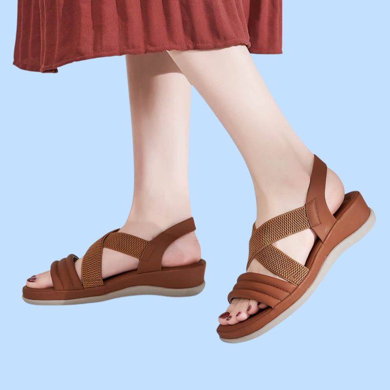 Lightweight soft soled women's sandals