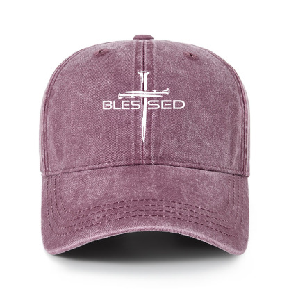 Heritage Washed Cap - Cross Blessed