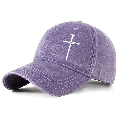 Heritage Washed Cap - Nail Cross