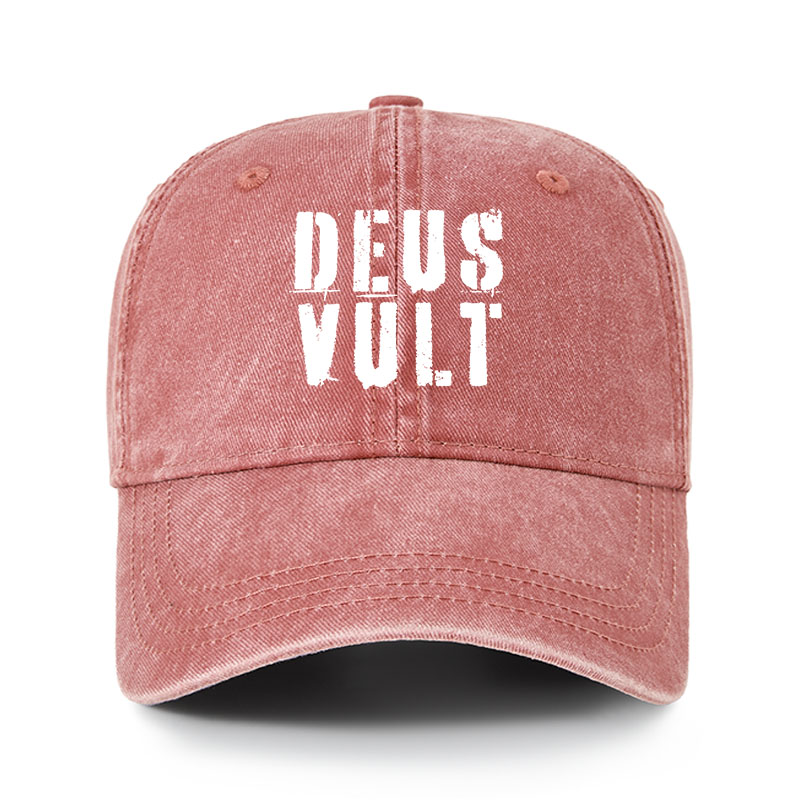 Heritage Washed Cap - Deus Vult 
