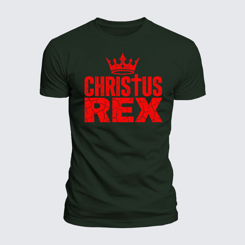 Luxe Mercerized Cotton Tee - Ave Christus Rex